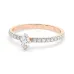 Solitaire Eternity Ring 101-10181/4(0.10)MARQUISE