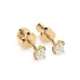 Solitaire Butterfly Earrings 102-10113(3.0)PR