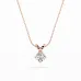 Solitaire Necklace 104-10037(4.2)