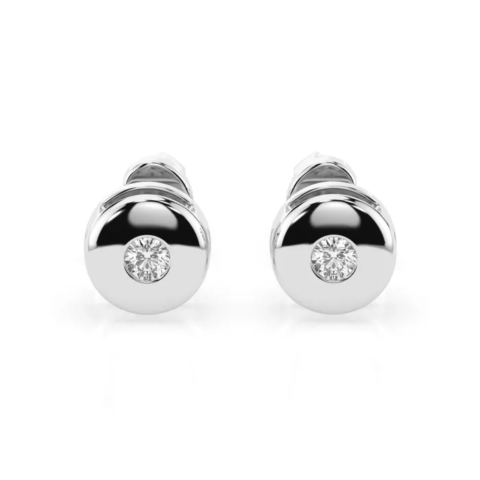 Solitaire Butterfly Earrings 102-10048