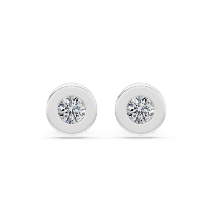 Solitaire Butterfly Earrings 102-10050(3.7)