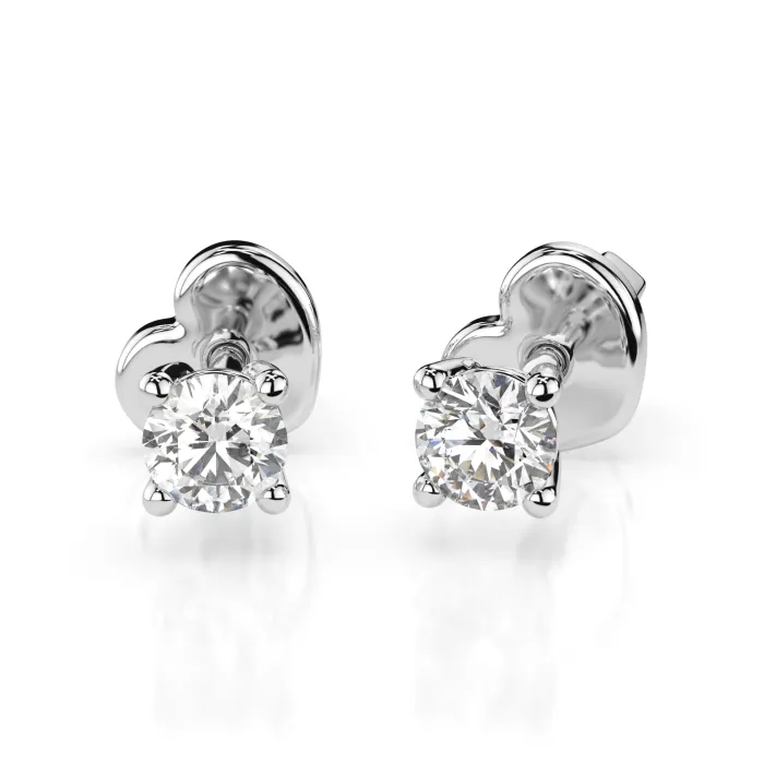 Solitaire Butterfly Earrings 102-10012/1(3.4)