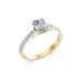 Solitaire Eternity Ring