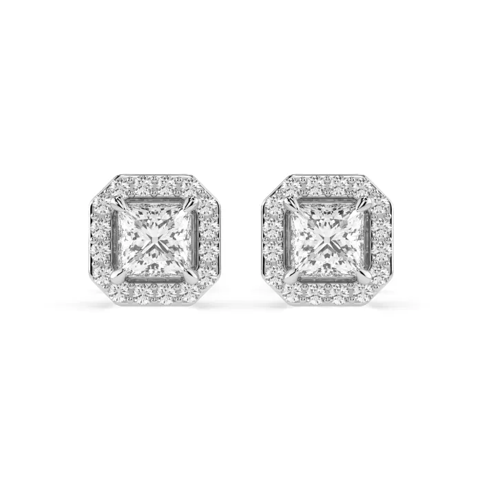 Solitaire Eternity Earrings 102-10115(3.0)PR