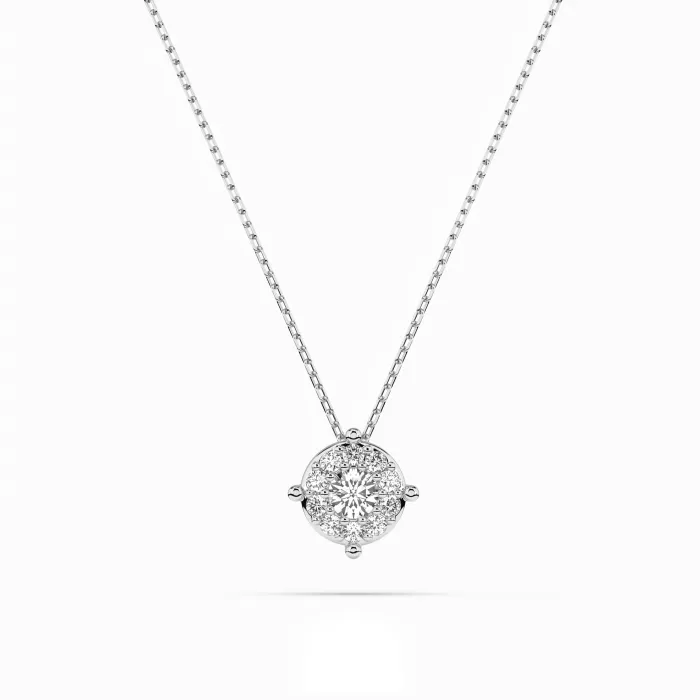 Solitaire Eternity Necklace 104-10001(2.5)