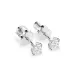 Solitaire Butterfly Earrings 102-10113(3.0)PR