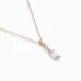 Solitaire Necklace 104-10071/3(0.30)BAQ