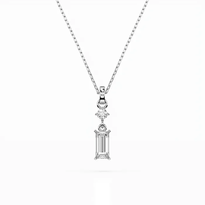 Solitaire Necklace 104-10071/2(0.30)BAQ