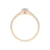 Solitaire Eternity Ring 101-10191(0.30)HRT