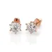 Solitaire Butterfly Earrings 102-10151(4.7)