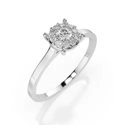 Solitaire Eternity Ring 101-10017/1(2.5)