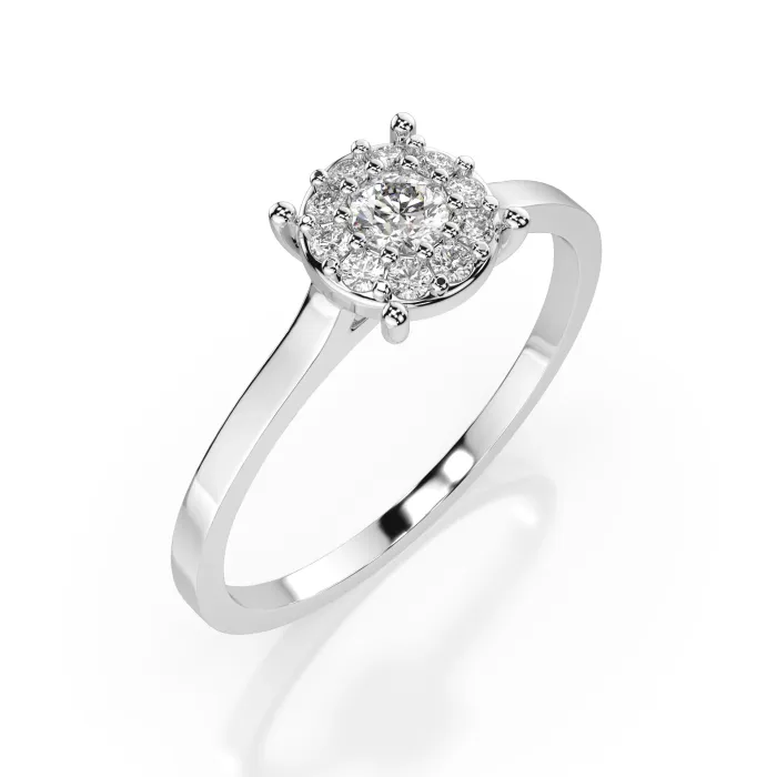 Solitaire Eternity Ring 101-10017/1(2.5)