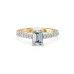 Solitaire Eternity Ring