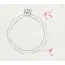 Solitaire Ring 101-10089(3.4)