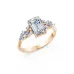 Solitaire Eternity Ring