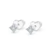 Solitaire Butterfly Earrings 102-10116(3.0)PR