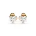 Solitaire Butterfly Earrings 102-10190(0.30)HRT
