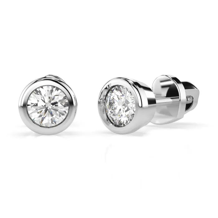 Solitaire Butterfly Earrings 102-10010(3.7)