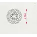 Серьги Иллюзия 102-10018(2.0)