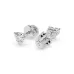 Solitaire Butterfly Earrings 102-10190(0.30)HRT