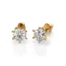 Solitaire Butterfly Earrings 102-10151(4.7)
