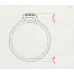 Solitaire Eternity Ring 101-10017/1(3.4)