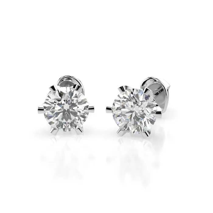 Solitaire Butterfly Earrings 102-10040/1(4.8)