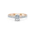 Solitaire Eternity Ring