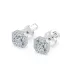 Solitaire Eternity Earrings 102-10118/2(3.7)