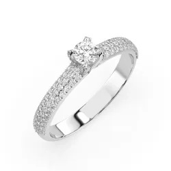 Solitaire Eternity Ring 101-10023