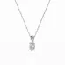 Solitaire Necklace 104-10069(0.30)OV