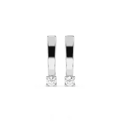 Solitaire Earrings with English Lock 102-10036(2.7)