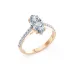 Solitaire Eternity Ring