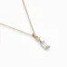 Solitaire Necklace 104-10071/3(0.30)BAQ