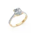Solitaire Eternity Ring