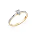 Solitaire Eternity Ring 101-10191(0.30)PAR