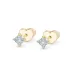 Solitaire Butterfly Earrings 102-10116(3.0)PR