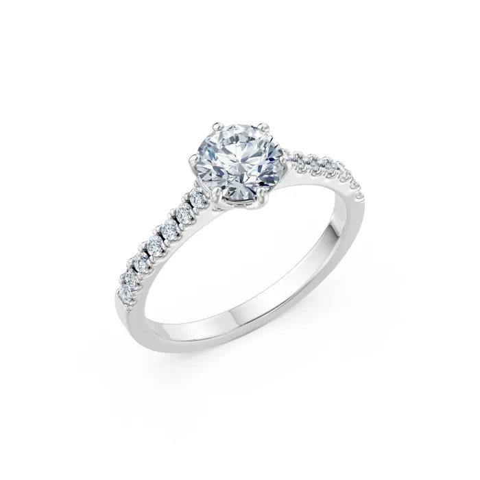 Solitaire Eternity Ring