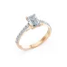 Solitaire Eternity Ring