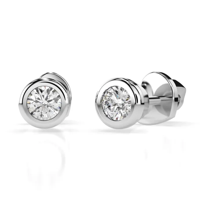 Solitaire Butterfly Earrings 102-10010(3.4)