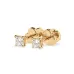 Solitaire Butterfly Earrings 102-10113(3.0)PR