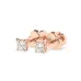 Solitaire Butterfly Earrings 102-10113(3.0)PR