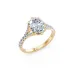 Solitaire Eternity Ring