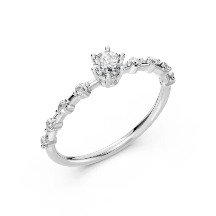 Solitaire Eternity Ring 101-10144(4.2)