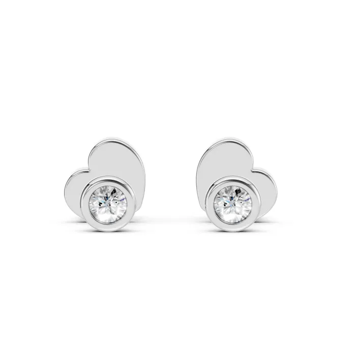 Solitaire Butterfly Earrings 102-10010(2.3)
