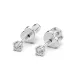 Solitaire Butterfly Earrings 102-10012/1(2.5)