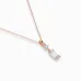 Solitaire Necklace 104-10071/2(0.30)BAQ