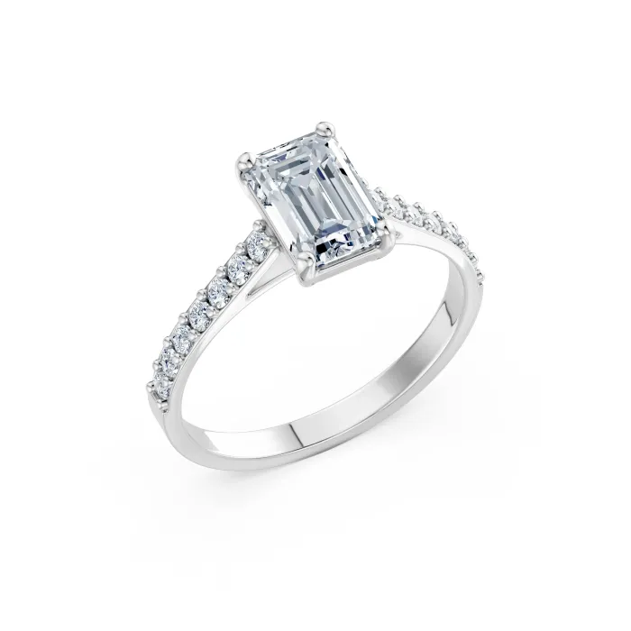 Solitaire Eternity Ring
