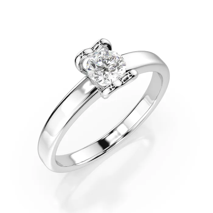 Solitaire Ring 101-10013(4.2)