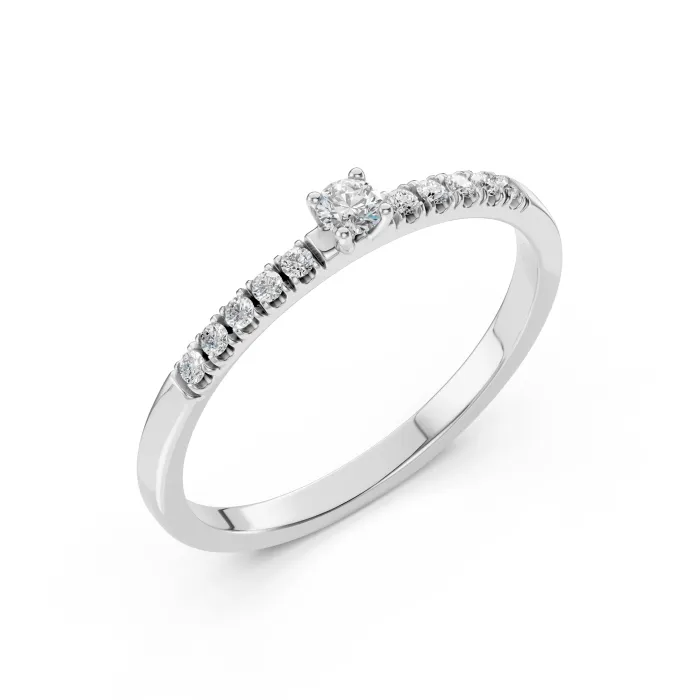Solitaire Eternity Ring 101-10126/2(2.6)